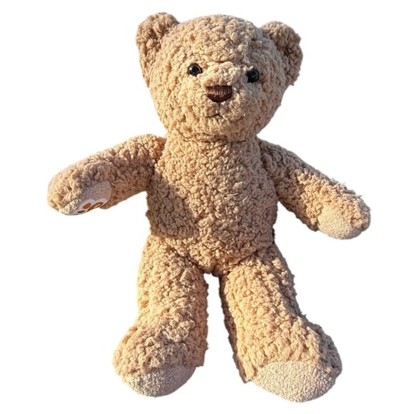 Build A Bear Plush Stuffed Timeless Teddy Wooly Tan Coat Support Pet Toy - Picture 1 of 16